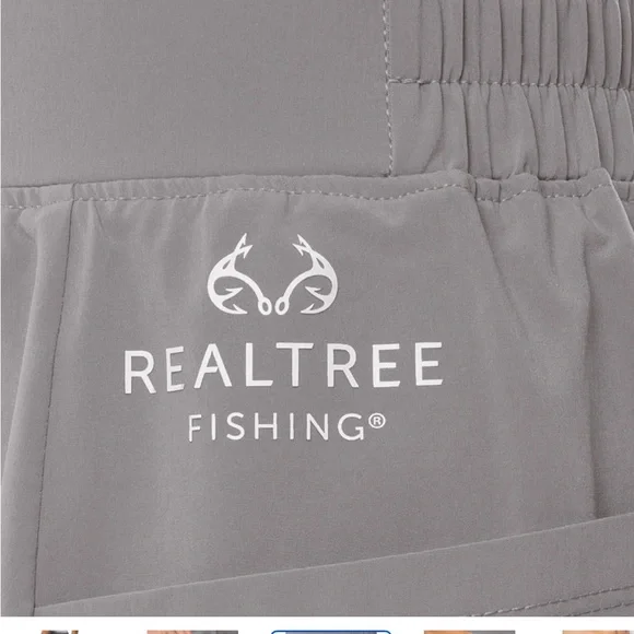 NWT Realtree Fishing Ladies Sea Side Skort, Frost Gray, 2XL - Picture 5 of 10